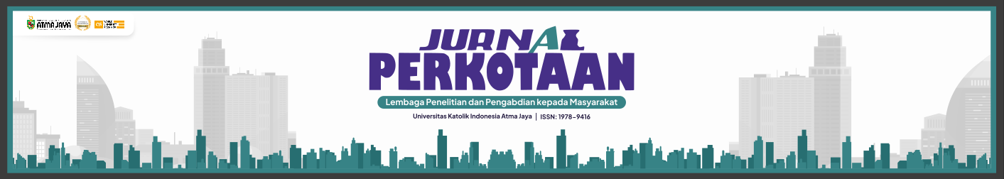 Homepage Jurnal Perkotaan