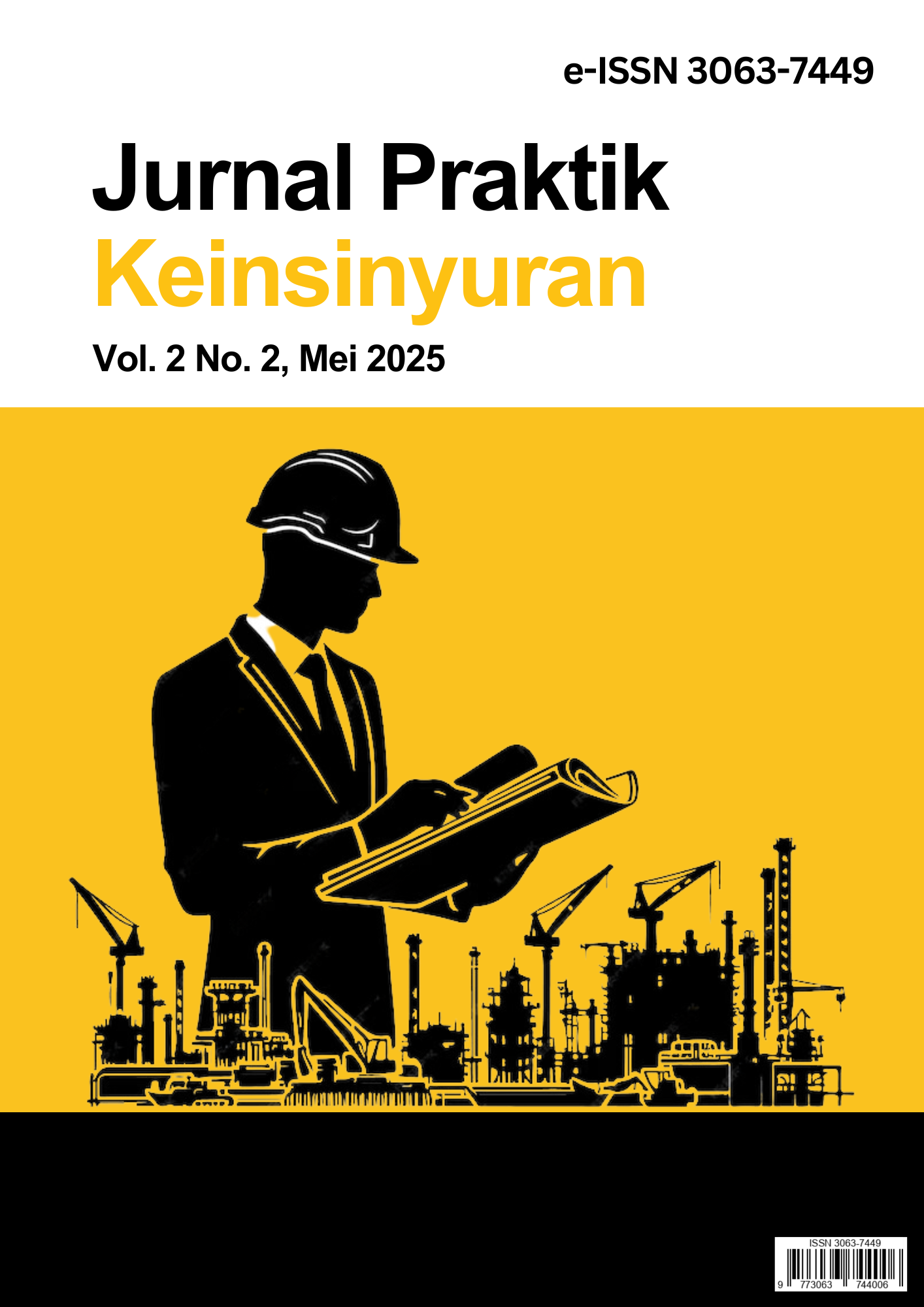 					View Vol. 2 No. 2 (2025): Jurnal Praktik Keinsinyuran: Mei 2025 ( In Press )
				